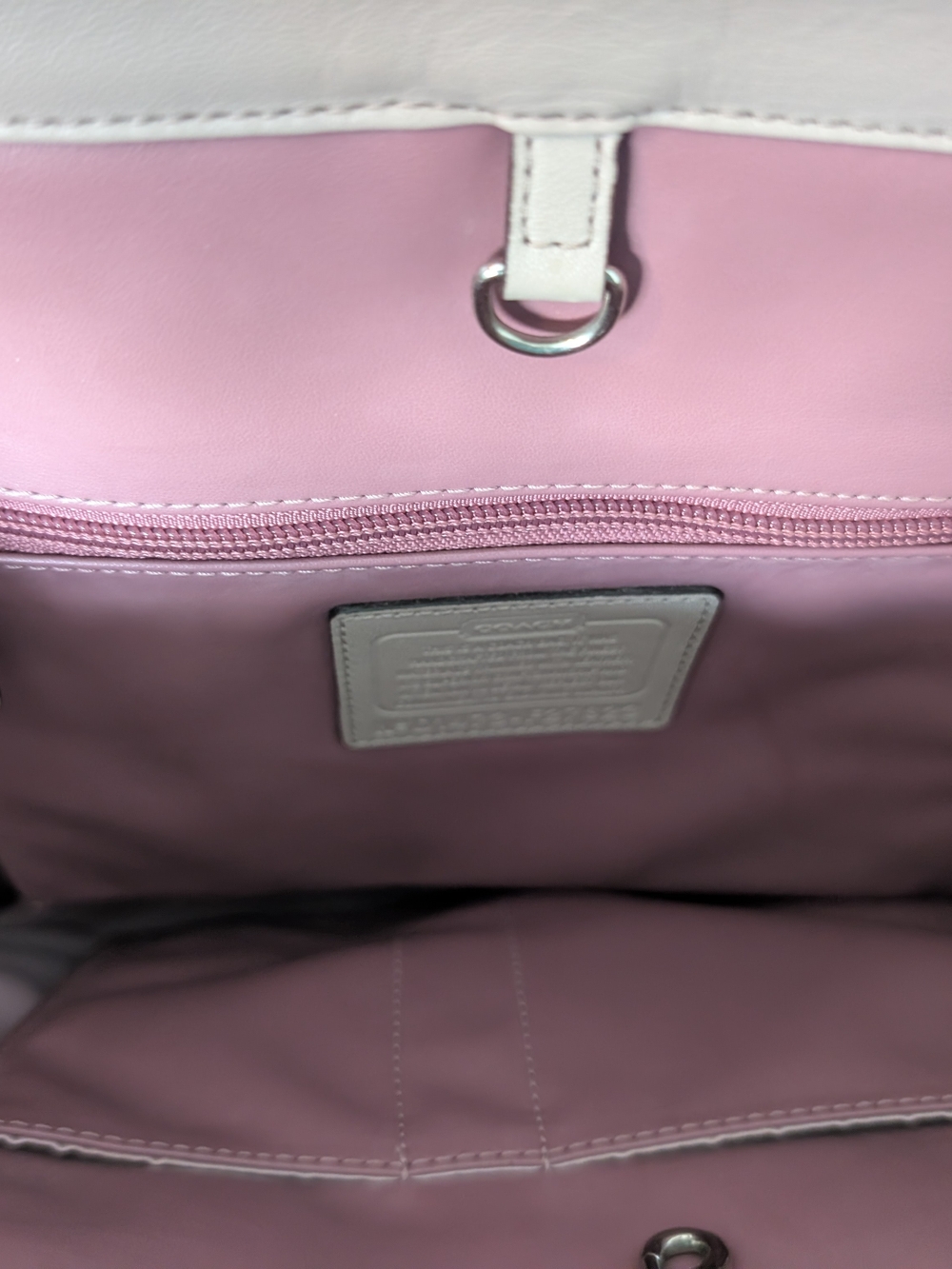 Coach Charlie Leather Tote - Picture 3 of 5